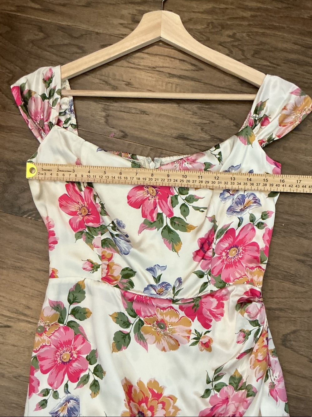 NWOT Reformation Genesis Giverny Floral Silk Size 8 Midi Dress. - Picture 13 of 16